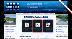 Desktop Screenshot of bobspool.com